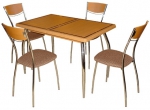 Стол обеденный «Толедо М3», стул «Омега 4»